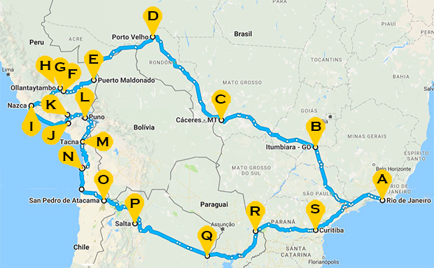 Peru - 31 dias Viaje de Carro